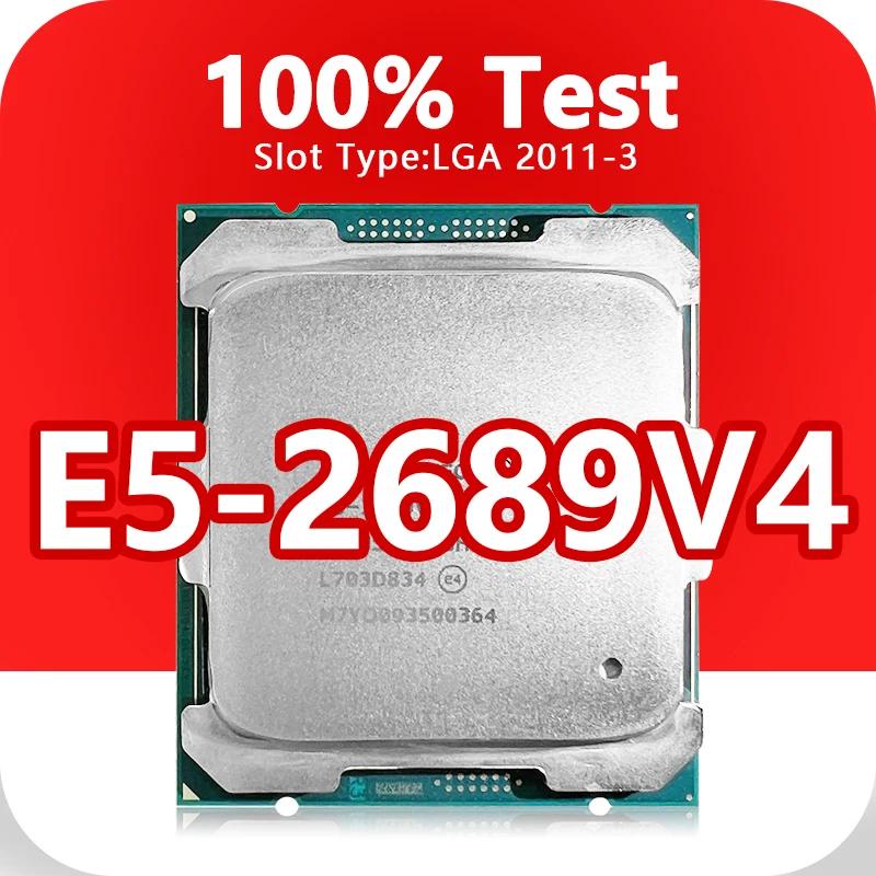 Xeon E5-2689V4 CPU, X99   E5 2689V4  LGA2011-3 CPU, 14nm, 10 ھ, 20 , 3.1GHz, 25MB, 165W μ
